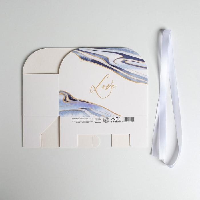 Переноска для цветов складная &laquo;Love&raquo;, 17 &times; 13 &times; 7 см