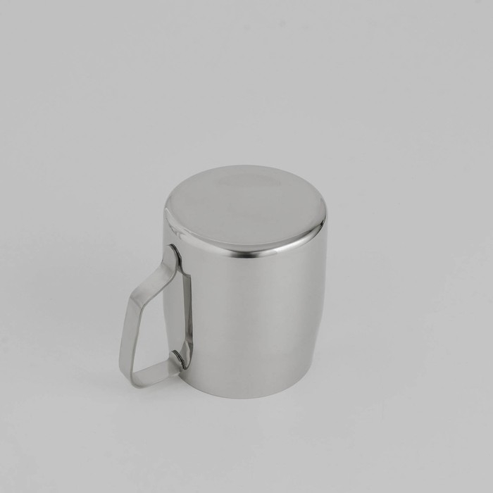 Молочник-Питчер из нержавеющей стали Доляна &laquo;Индия&raquo;, 650 мл, h=10,3 см