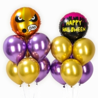 Набор воздушных шаров &laquo;Хэллоуин&raquo;: 14 шаров, очки