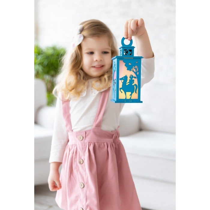 Набор для творчества Набор для творчества "Светильник История рыцаря" 23x21x5 см 2430