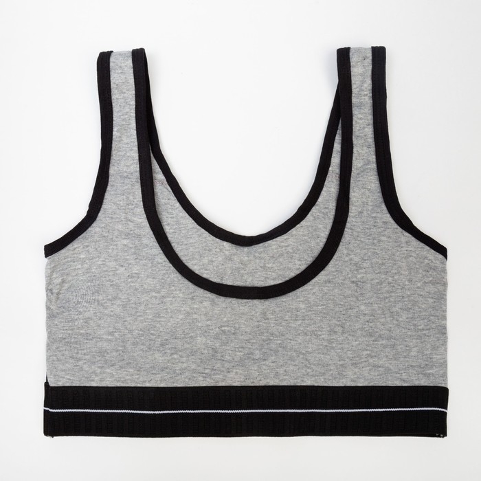 Топ женский Collorista, цвет серый, размер 42-44