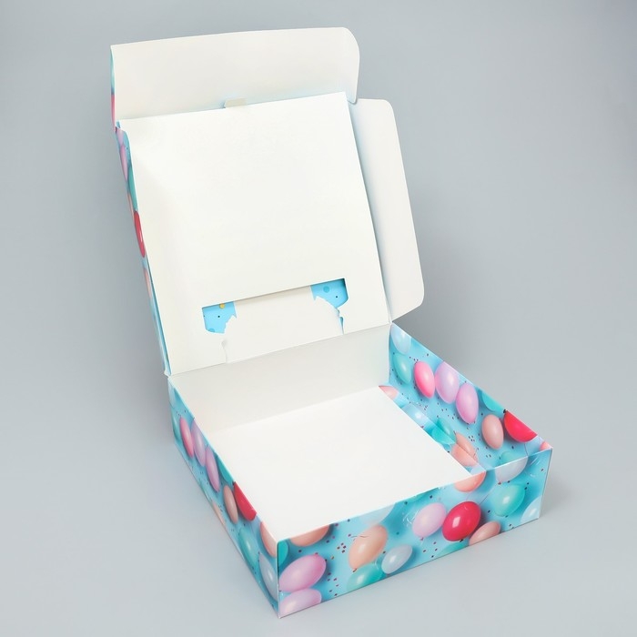 Коробка подарочная складная, упаковка, &laquo;Всё сбудется&raquo;, 26 х 26 х 8 см