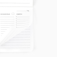 Планинг в мягкой обложке софт-тач А5, 60 листов PROвыбор &laquo;Зеленый&raquo;