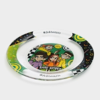 Тарелка стеклянная &laquo;Влад А4. Влад и компания&raquo;, d=19.5 см