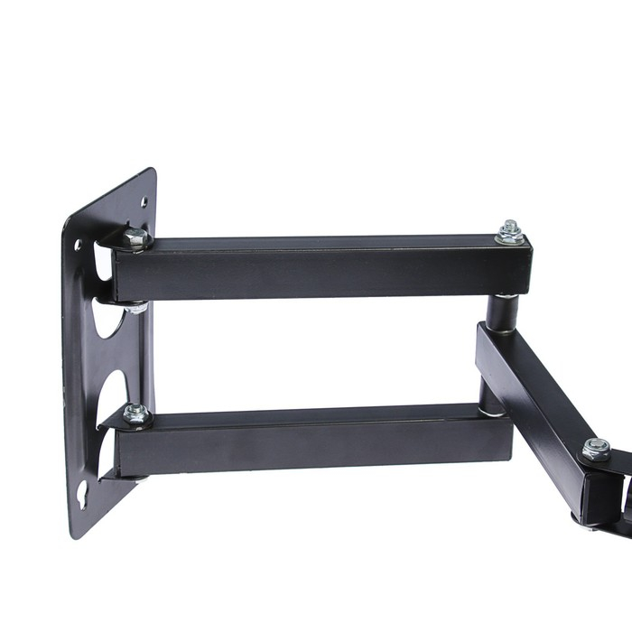 Кронштейн Luazon KrON-56, для ТВ, наклонно-поворотный, 14-42 Кронштейн Luazon KrON-56, для ТВ, наклонно-поворотный, 14-42", 80-390 мм от стены, чёрный