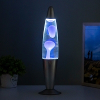 Лава-лампа "Голубые капли" воск, Е14 h=41см RISALUX Лава-лампа "Голубые капли" воск, Е14 h=41см RISALUX