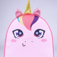 Рюкзак детский для девочки &laquo;Единорог&raquo;, 30х25 см