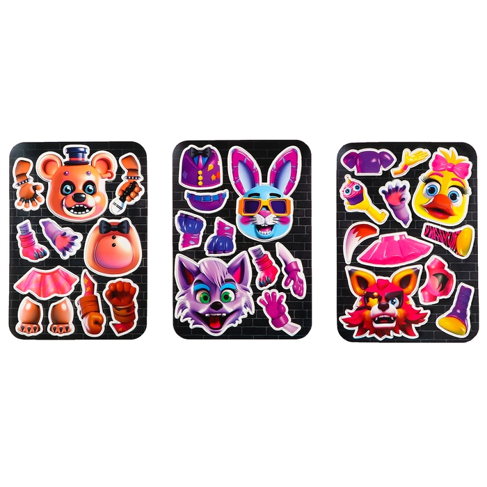 Магнитный набор &laquo;Ночь ужасов&raquo;, в жестяной коробке