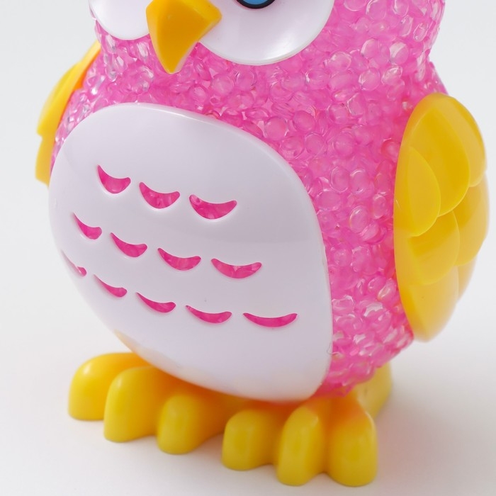 Ночник "Филин" LED RGB от батареек 3хLR44 МИКС 6х7х10см RISALUX