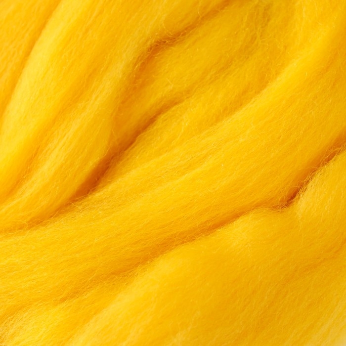 Шерсть для валяния 100% тонкая шерсть 50гр (12 желток) Шерсть для валяния 100% тонкая шерсть 50гр (12 желток)