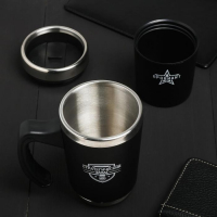 Термокружка 2 в 1 «Стратегический запас», 600 мл, сохраняет тепло 2 ч Термокружка 2 в 1 «Стратегический запас», 600 мл, сохраняет тепло 2 ч