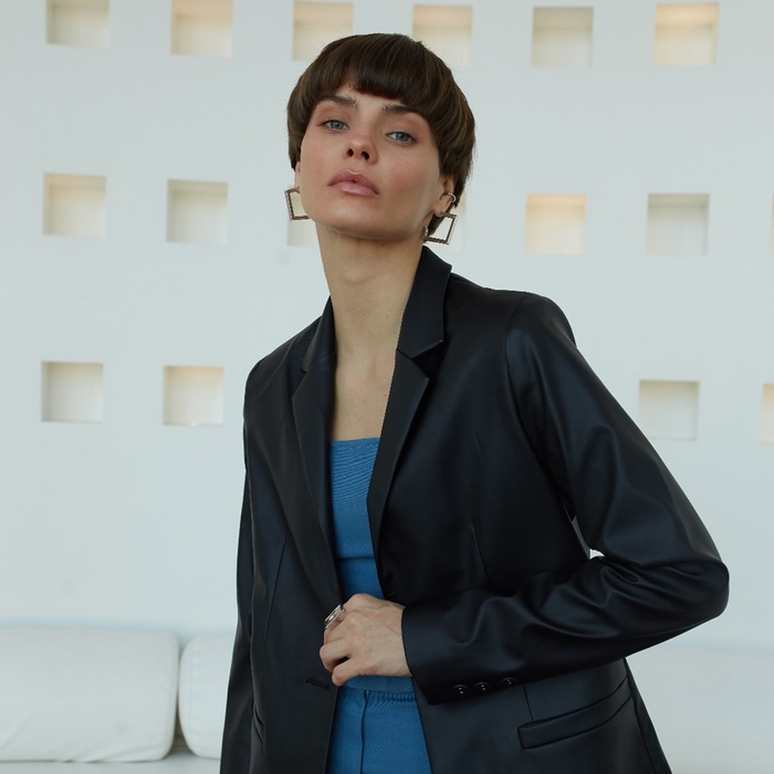 Серьги &laquo;Геометрия&raquo; обливион, крупные, цвет серебро