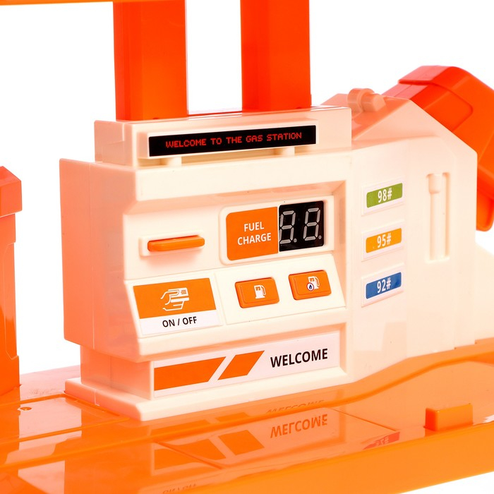 Парковка &laquo;Заправочная станция&raquo;, с дисплеем, свет и звук