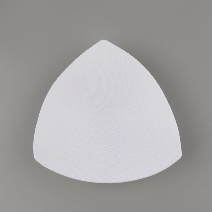 Чашки для бюстгальтера &laquo;Треугольник&raquo;, евро 70-75, пара, цвет белый