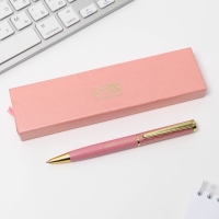 Ручка в футляре &laquo;С 8 марта&raquo;, металл