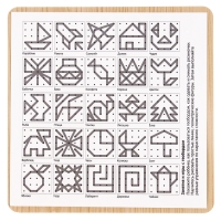 Геоборд с доп. элементами &laquo;Мамы и дети&raquo; 20&times;20 см