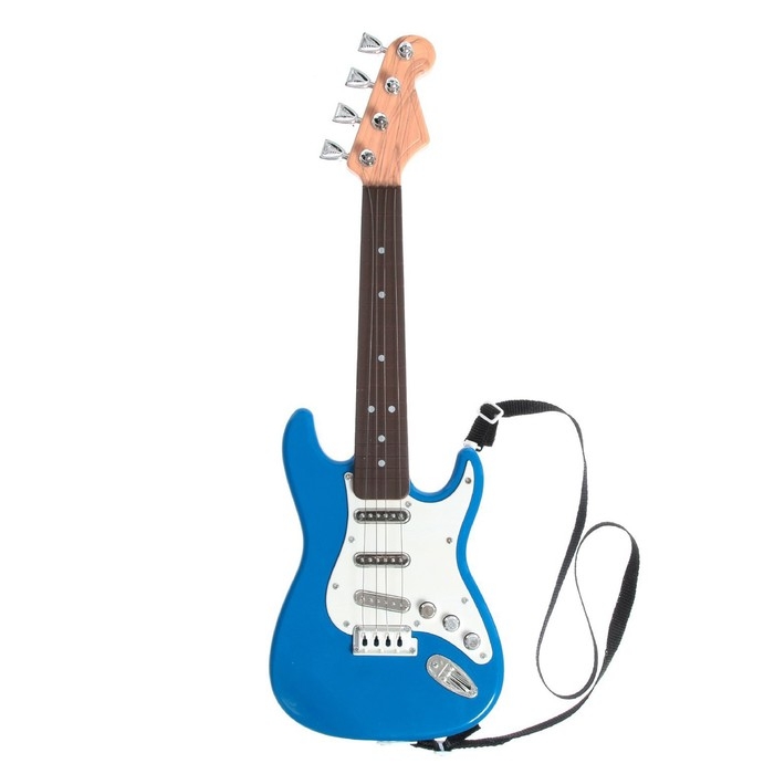 Игрушка музыкальная &laquo;Супергитара&raquo;, звуковые эффекты, цвета МИКС, в пакете