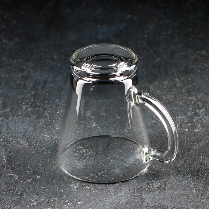 Кружка стеклянная &laquo;Аура&raquo;, 300 мл