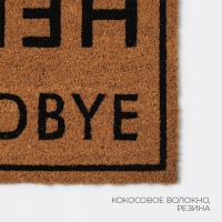 Коврик придверный LaDо́m, 40&times;60 см, кокосовое волокно