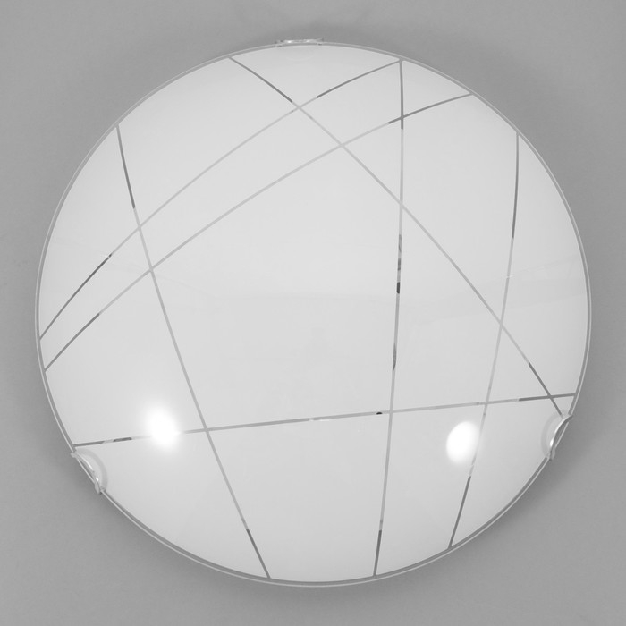 Светильник настенно-потолочная "Контур" 2лампы  E27 60Вт  30 см.