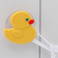 Сетка для игрушек и мелочей на присосках Доляна &laquo;Утята&raquo;, 38&times;27 см