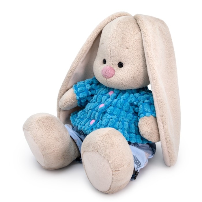 Мягкая игрушка «Зайка Ми в голубой курточке и штанишках», 18 см Мягкая игрушка «Зайка Ми в голубой курточке и штанишках», 18 см