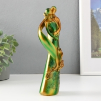 Сувенир полистоун "Молодожёны. Поцелуй в объятиях" 21 см Сувенир полистоун "Молодожёны. Поцелуй в объятиях" 21 см