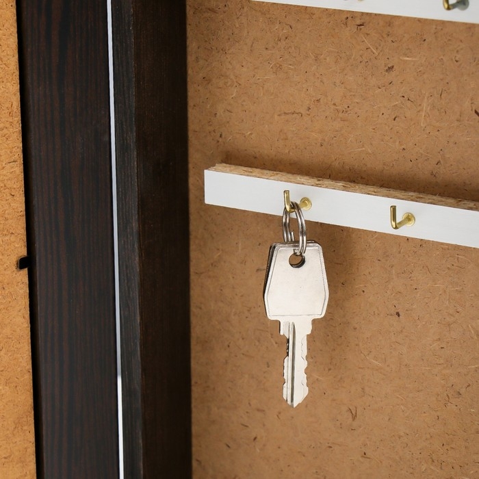 Ключница Ключница "Ангел" 16х31 см венге МИКС