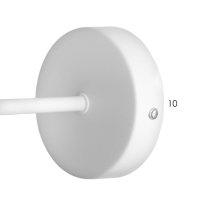 Бра "Паула" 1х40Вт Е27 Белый, дерево 20х13х16см Бра "Паула" 1х40Вт Е27 Белый, дерево 20х13х16см