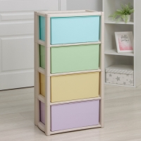 Комод 4-х секционный &laquo;Колорит&raquo;, разноцветный