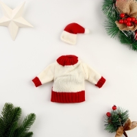 Новый год! Одежда на бутылку «Свитер с оленем» Новый год! Одежда на бутылку «Свитер с оленем»