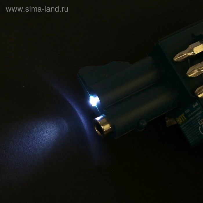 Отвертка аккумуляторная FIT 80236, 4.8 В, 180 об/мин, 3 Нм, Ni-Cd, 0.6 Ач, подсветка Отвертка аккумуляторная FIT 80236, 4.8 В, 180 об/мин, 3 Нм, Ni-Cd, 0.6 Ач, подсветка