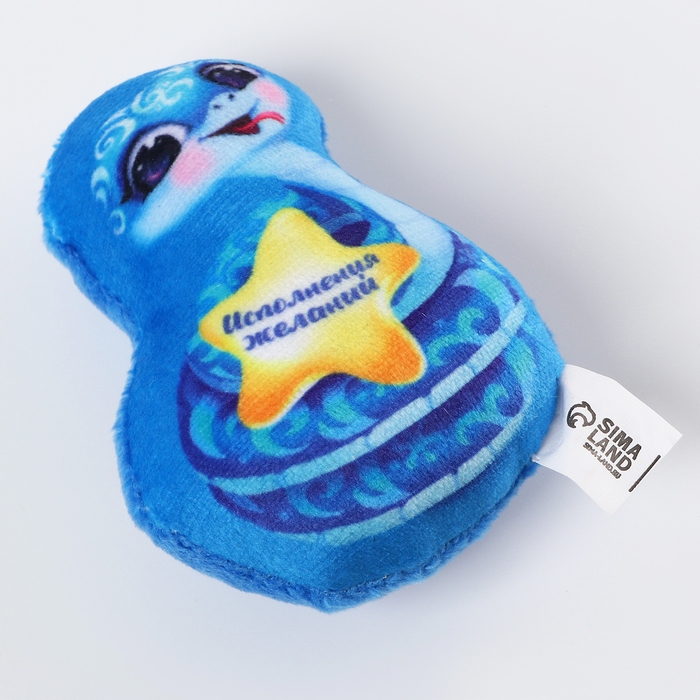 Магнит новогодний мягкий &laquo;Исполнения желаний&raquo;, змея