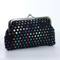 Косметичка на фермуаре, цвет чёрный Косметичка на фермуаре, цвет чёрный