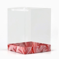 Коробка для кондитерских изделий &laquo;Шёлк&raquo;, 15 х 15 х 20 см