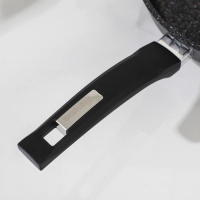 Сковорода &laquo;Гранит Star&raquo;, d=24 см, пластиковая ручка, антипригарное покрытие, тёмно-синий