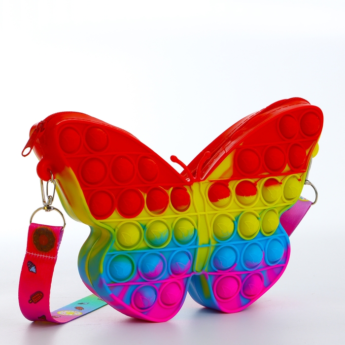 Сумка детская на молнии &laquo;Выбражулька&raquo;, цвет разноцветный