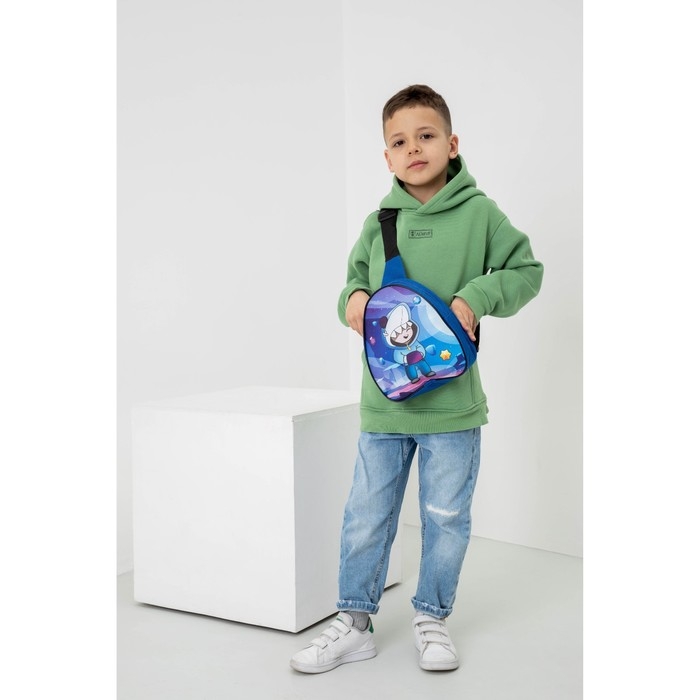 Рюкзак детский для мальчика через плечо &laquo;Акула&raquo;, 23х20,5 см