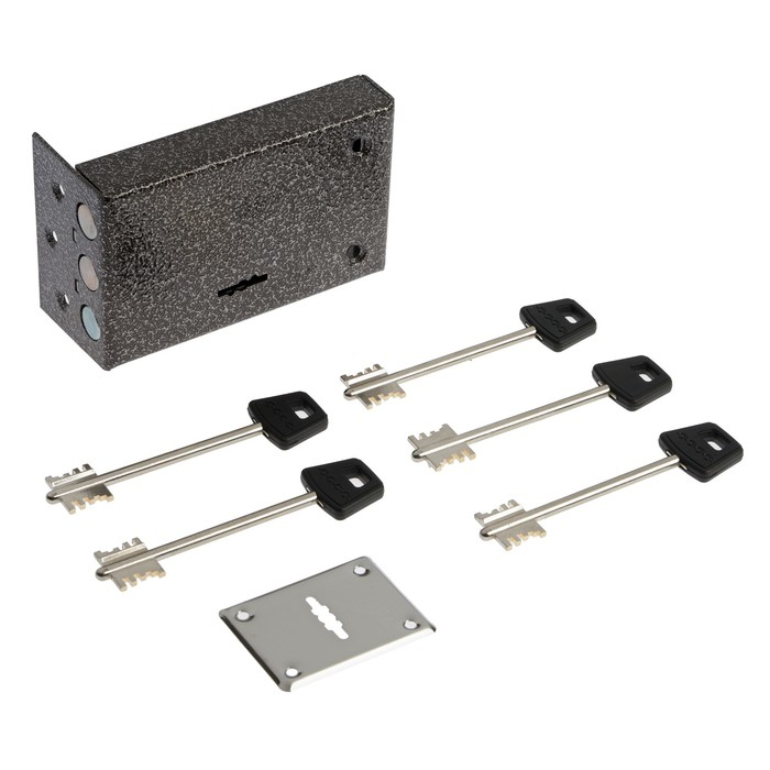 Замок накладной Замок накладной "Сенат" ЗНС-5 (136) Соболь, б/о, 5 ключей