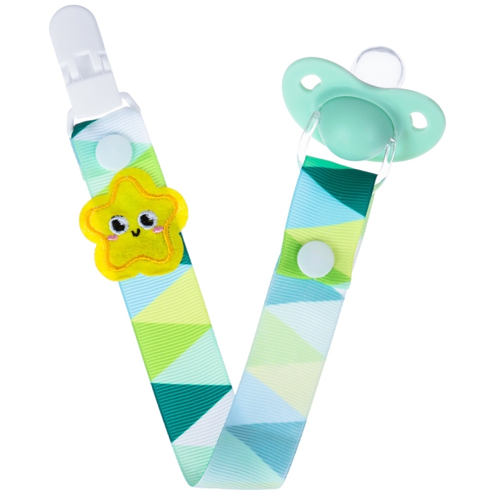 Держатель для соски - пустышки &laquo;Счастливый ребёнок&raquo;, на ленте