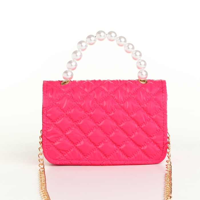 Сумка детская для девочки на молнии «Выбражулька», цвет малиновый Сумка детская для девочки на молнии «Выбражулька», цвет малиновый