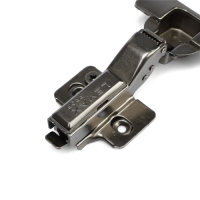 Петля полунакладная с эксцентриком softly clap, цвет черный никель, 2 шт. Петля полунакладная с эксцентриком softly clap, цвет черный никель, 2 шт.