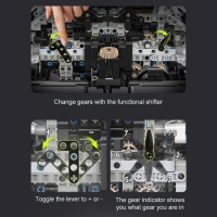 Конструктор Техно &laquo;Спорткар&raquo;, 4346 деталей, масштаб 1:8
