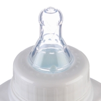 Бутылочка для кормления подарочная &laquo;Молочный коктейль&raquo;, классическое горло, 250 мл., от 0 мес., с соской, с ручками