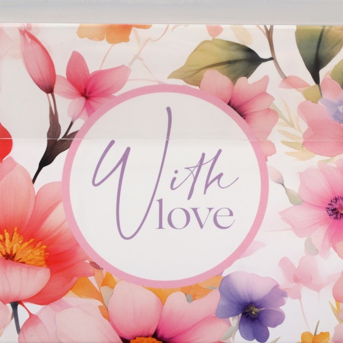 Коробка для капкейка, кондитерская упаковка, 6 ячеек &laquo;Нежность&raquo; 23 х 16 х 10 см