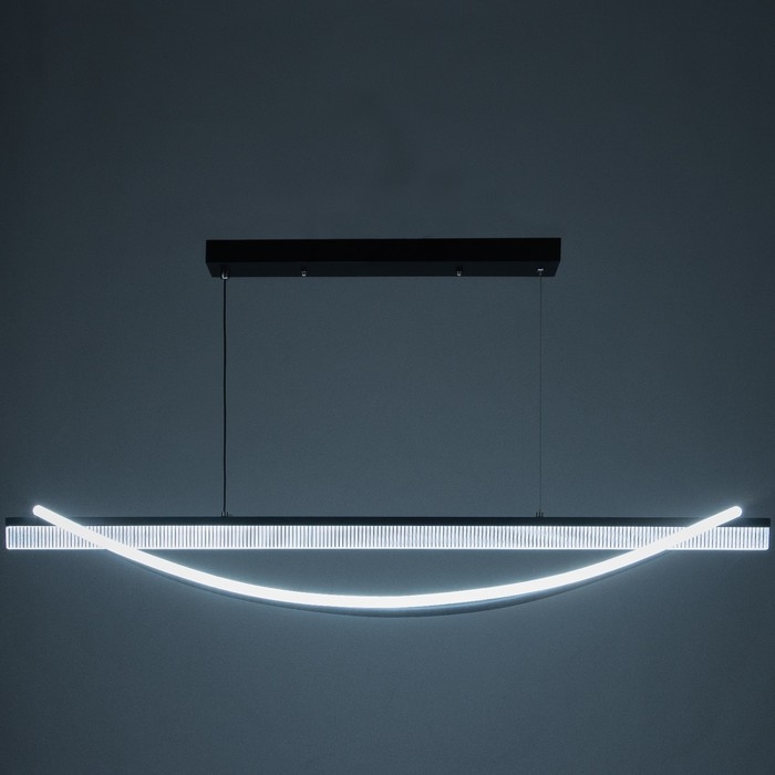 Светильник "Санди" LED 120Вт 3000-6000К черный 100х12х11-110 см