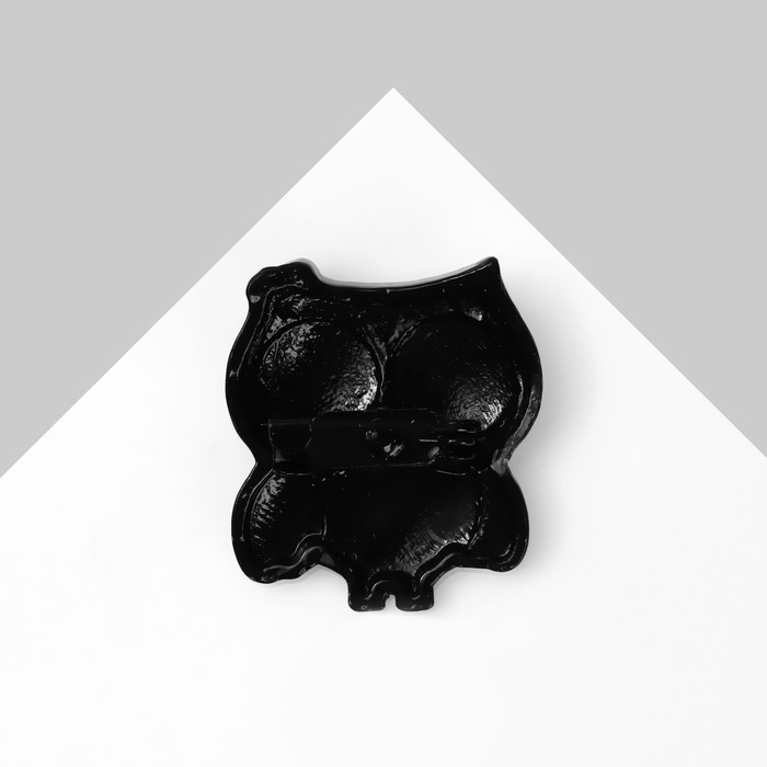 Брошь &laquo;Птица&raquo; совунья, цвет МИКС в чёрном металле (неделимая фасовка 12 шт., цена за шт.)