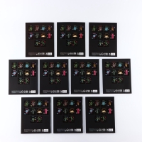 Набор тетрадей 48 листов, 10 предметов, внутренний блок №1 МИКС &laquo;1 сентября: Неон&raquo; Софт тач лам, 3D лак