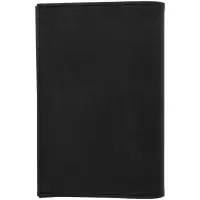 Обложка для паспорта Nubuk, черная