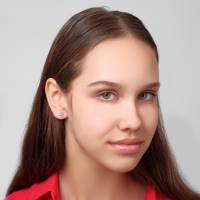 Пусеты 5 пар &laquo;Ассорти&raquo; настроение, цвет белый в серебре